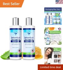 Sulfate Free Shampoo and Conditioner Set for Seborrheic Dermatitis Relief - S...