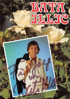 713535) Musiker Autogrammkarte Bata Illic 