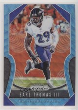 2019 Panini Prizm Blue Wave Prizm 51/199 Earl Thomas III #73 sl1