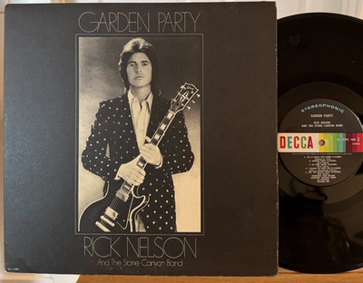 Rick Nelson Garden Party Vinyl LP Decca DL 7-5391 1st Pressing 1972
