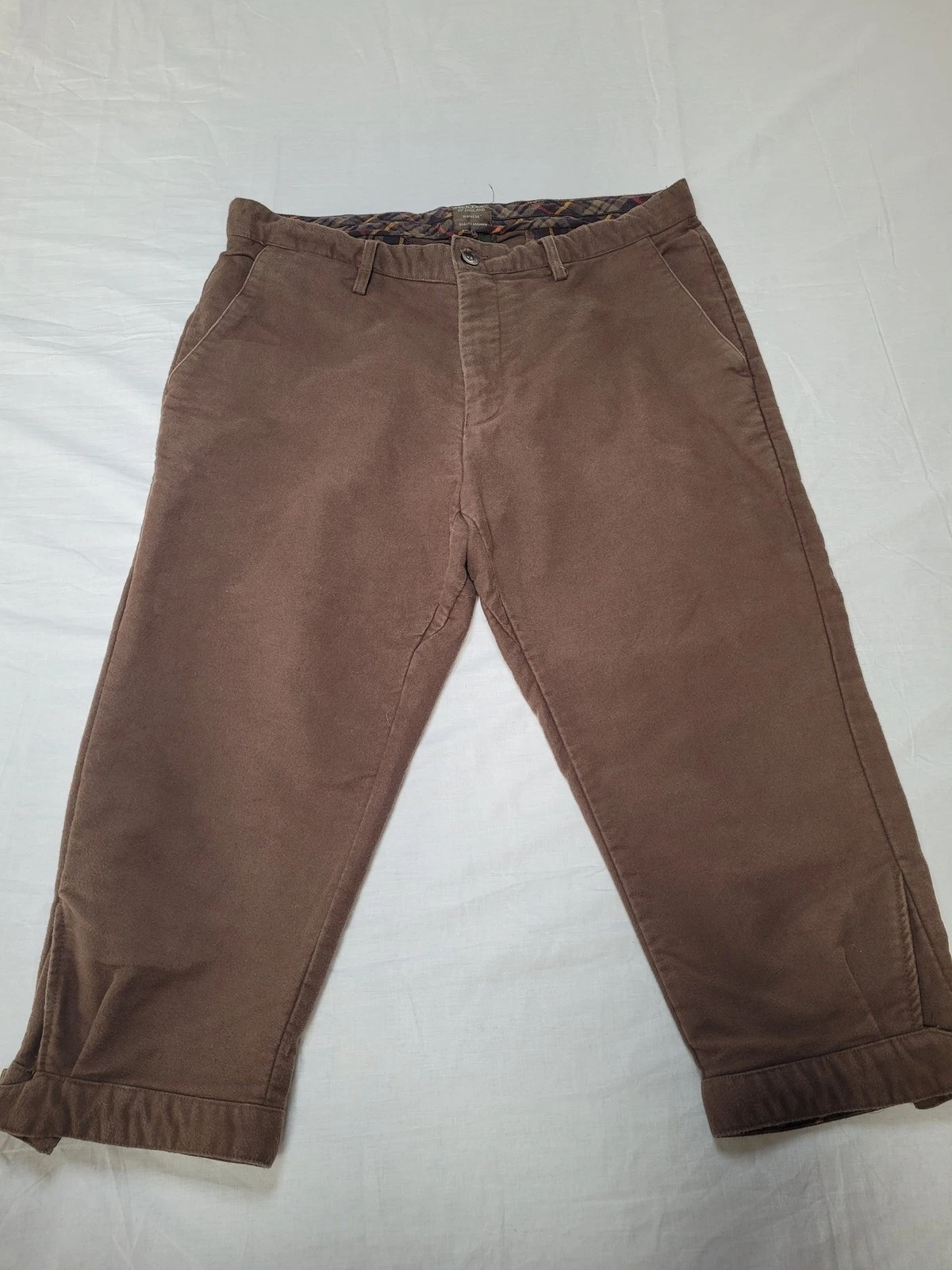 Jack Pyke Of England Men's Trousers 3/4 Length Size 36W Brown Fishing Outdoors