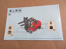 LEGO City forklift 60169- manual #1