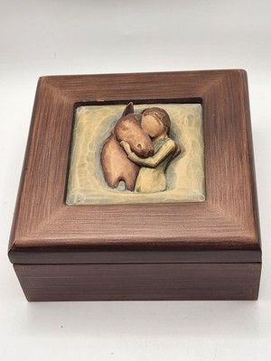 Willow Tree Quiet Strength Keepsake Box Susan Lordi Horse DEMDACO 2008
