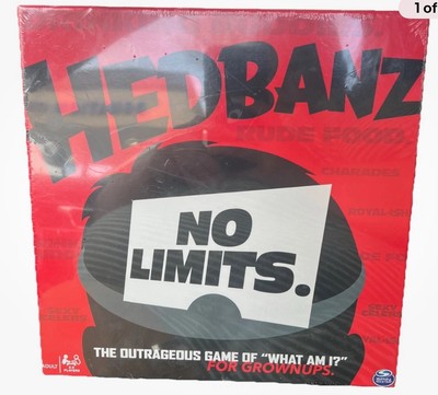Hedbanz No Limits 2-6 Player Adult Board Game By Spinmaster Sealed New