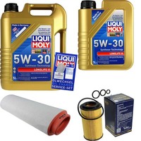 Inspektionskit Filter Liqui Moly ÖL 6L 5W-30 FüR Bmw 3Er E46 320D 318D E39 520D