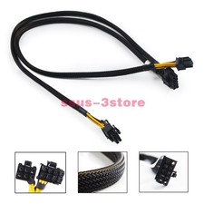 10pin to 6 8pin GPU Power Adapter PCIE Cable for HP DL380 G8 G9 50cm