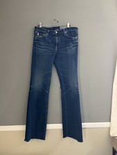 AG Adriano Goldschmied The Angel Bootcut Medium Wash Blue Stretch Denim Jeans