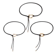 Tie Waist Chain Golden Buckle Skinny Belt for Women Proms Club Party Daily