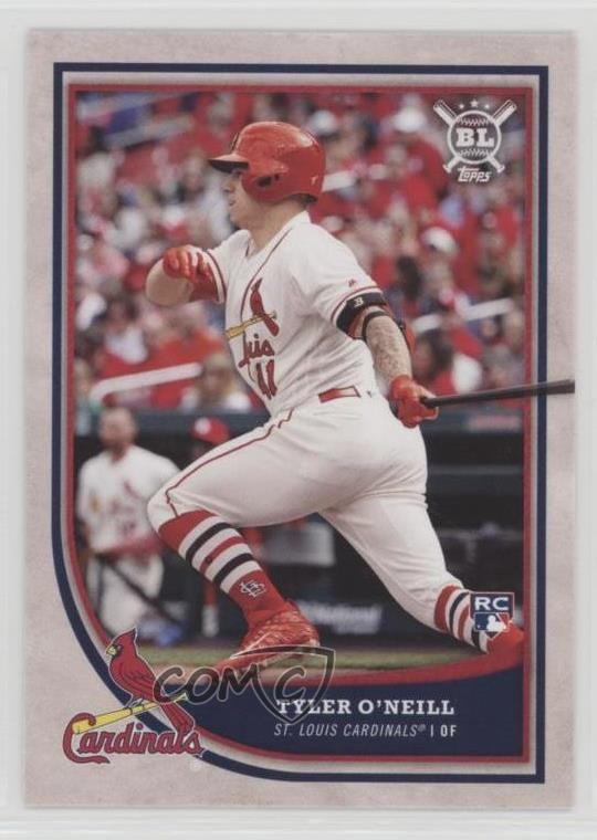 2018 Topps Big League Tyler O'Neill #367 4o6