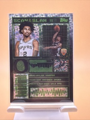 2025-26 Topps Basketball Dylan Harper Scan And Slam Flash Drop #46/50 #SS-27 RC