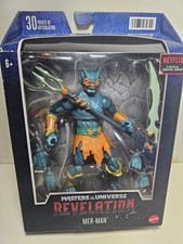 Mattel Masters of the Universe Revelation Mer-Man MOTU 7 Action Figure - NEW