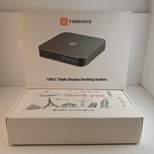 Tobenone USB C Triple Display docking station