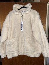 I.am.gia Fleece Jacket Womens L Nwt