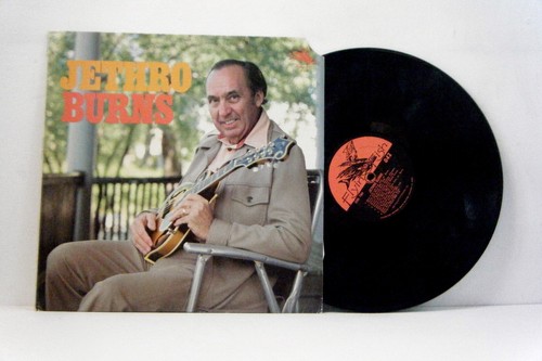 JETHRO BURNS LP self titled 1977 Flying Fish vinyl
