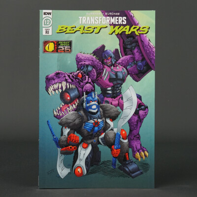 TRANSFORMERS BEAST WARS #12 RI 1:10 IDW Comics 2022 NOV210460 12RI (CA) Jones