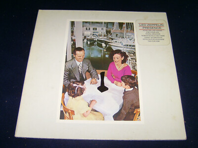 Led Zeppelin Presence Swan Song SSK 59402 Germany 1976 FOC