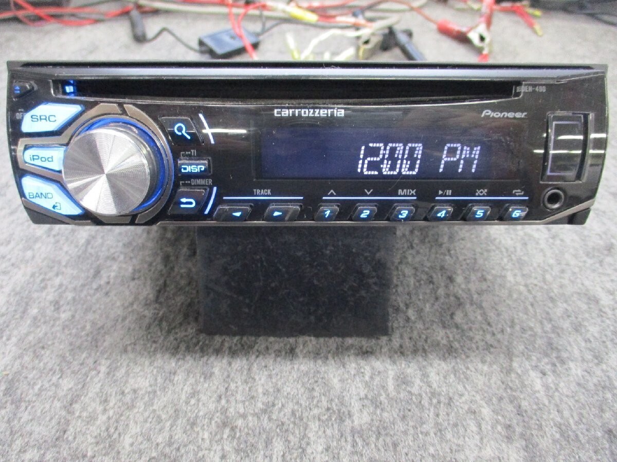 PIONEER carrozzeria DEH-5400 カーオーディオ Amazon | Pioneer カーオーディオ DEH-5400 1D CD Bluetooth USB iPod