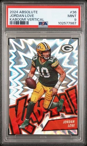 Jordan Love #36 2024 Panini Absolute Kaboom Vertical card