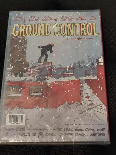 Ground Control (DVD, 2013) Bald E-Gal Productions snowboarding stunts video film - Picture 2 of 5