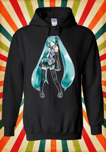 Vocaloid Miku Hatsune Anime Manga Hombre Mujer Unisex Camisa Sudadera Con  Capucha 151E | eBay