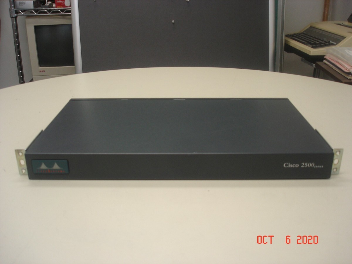 CISCO 2500 SERIES 2509 ACCESS SERVICE ROUTER W/ 8MB FLASH
