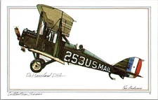 De Haviland DHA - 1973 Aviation Postcard - Roy Anderson Art- US Mail