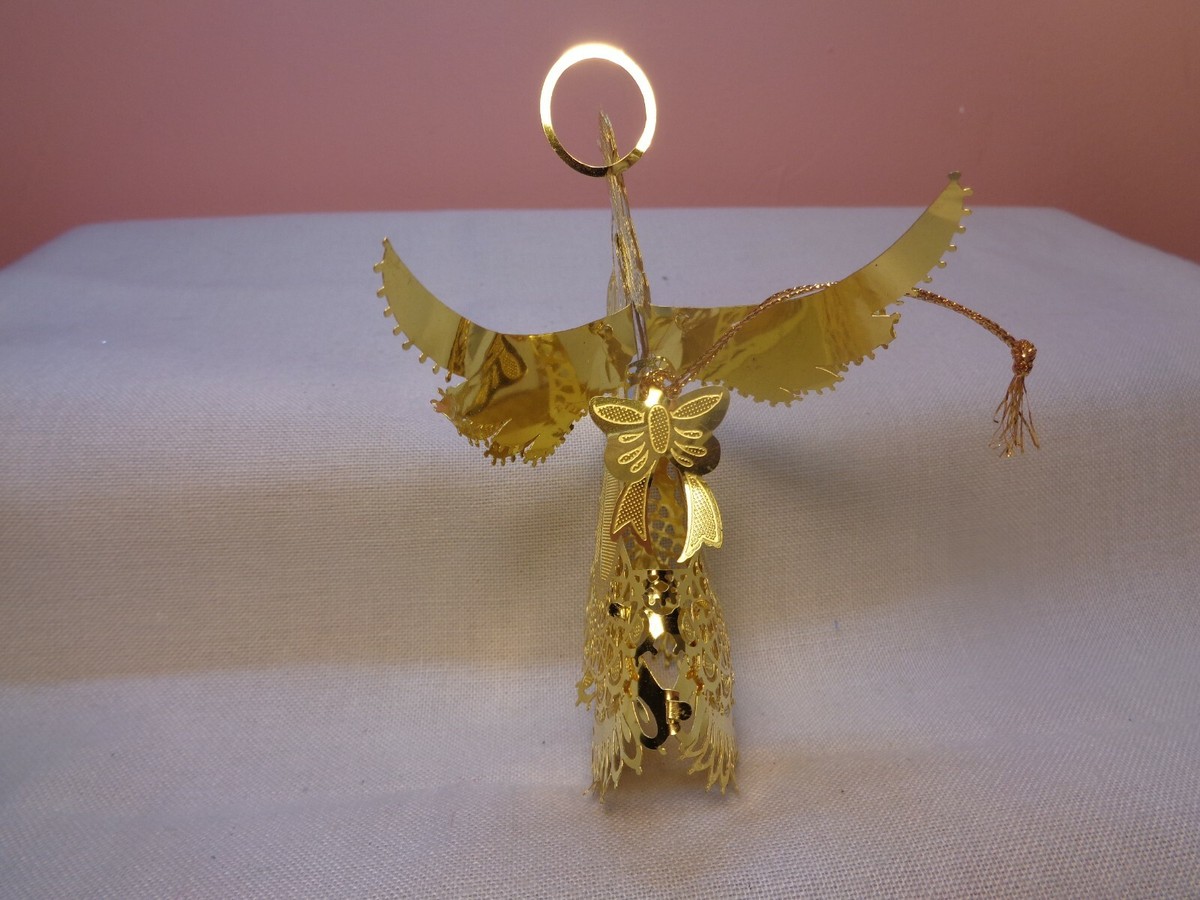 3D BRASS FLYING ANGEL 5