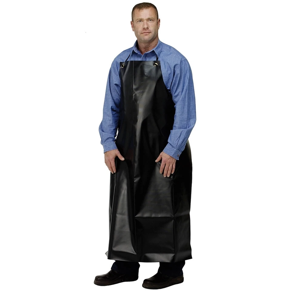 PVC, RUBBER, HEAVY DUTY, APRON, CHEMICAL , FARM, APRON HEAVY DUTY PVC,WATERPROOF,BLACK,NOT RUBBER APRON,CHEMICAL,KITCHEN,CRAFTS