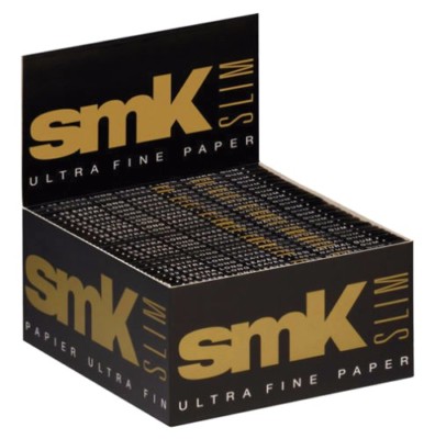 1 Box Smoking  SMK Slim King Size Papers 50 x 33 Blättchen Ultra Original 