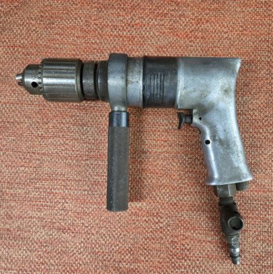 Chicago Pneumatic 1/2'' Air Machinist Drill Reversible 1100 rpm Keyed Chuck