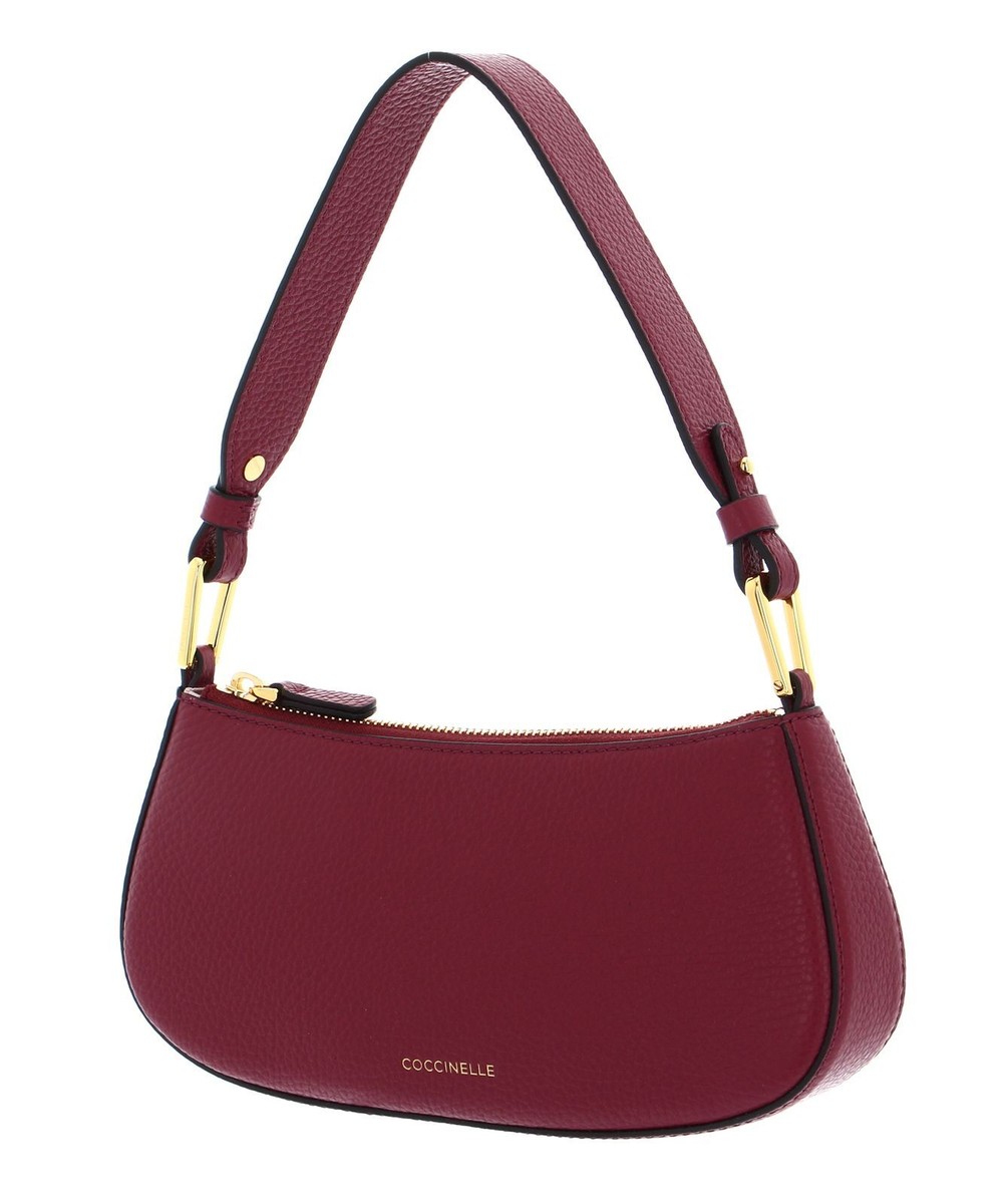 Sac à Main Coccinelle Merveille Mini Bag - Motif Garden Birds Violet - En Cuir De Vache - Neuf Avec étiquettes