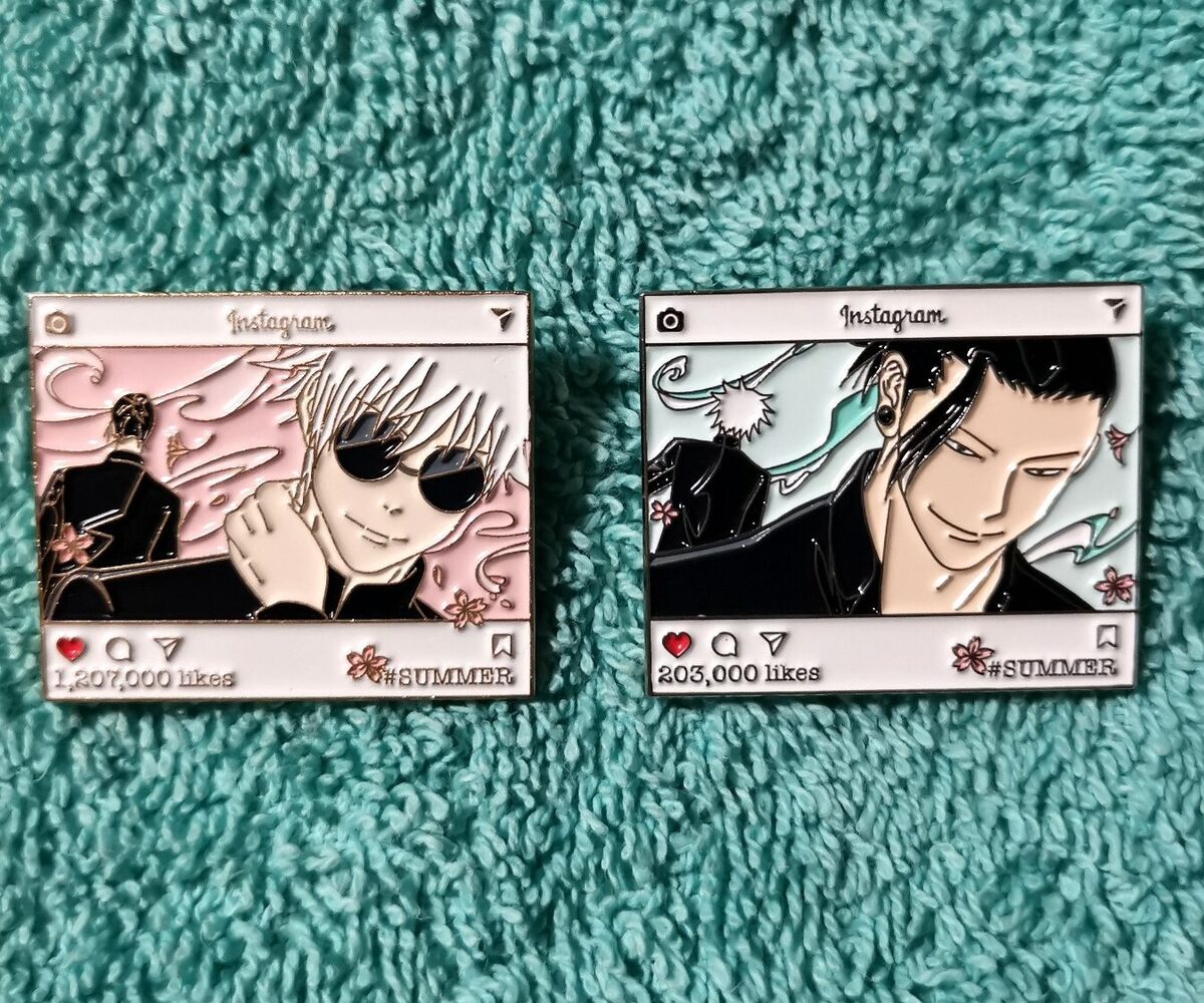 Rare* Gojo Geto Satosugu -Jujutsu kaisen Enamel Pin Set Rare* Gojo Geto Satosugu -Jujutsu kaisen Enamel Pin Set