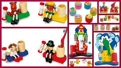 Toothbrush Timer Children Teeth Holder Milk Tooth Pots Brushing