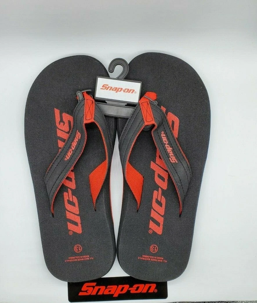 Snap On Tools SLIP ON SPORT SLIDE SANDALS FLIP FLOPS SLIPPERS SIZE 8-13 NEW!!!
Opens in a new window