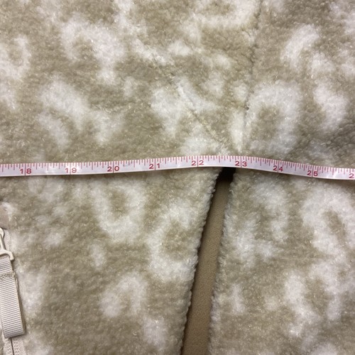 All In Motion Womens Sherpa Fleece Jacket Cream Mock Neck Zip Up Pockets XS New - Picture 6 of 9