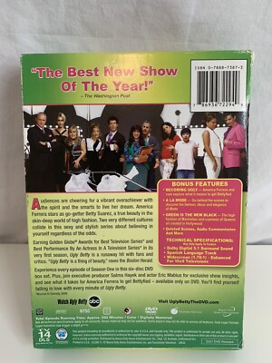 UGLY BETTY: COMPLETE FIRST SEASON - w/Bonus Disc 23 Episodes on 6