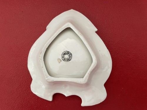 Vintage SOUVENIR PORCELAIN Trinket Dish COURT HOUSE Richmond Ind Pipe GOLD #61 - Bild 11 von 11