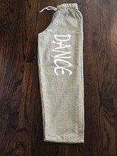 Tia  s Youth Medium 10-12 Soft Cotton Dance Print Pants NWOT