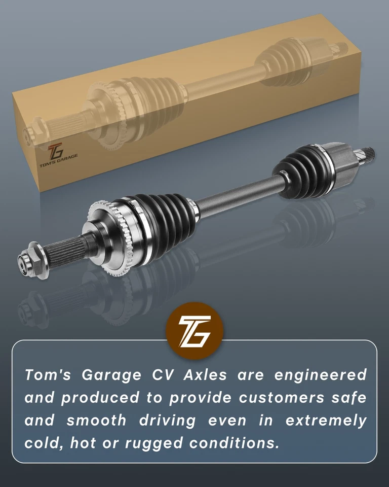 Front Left CV Axle Shaft for 2006 - 2008 Ford Fusion Mazda 6 Mercury Milan - Изображение 2 из 4