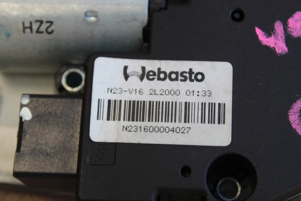 2003-2008 INFINITI FX45 FX35 MOON SUNROOF MOTOR V963 - Imagem 2 de 4