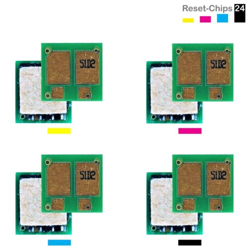 4 chip di reset toner Y/M/C/K per HP Color LaserJet Pro M254 MFP M280 M281 (203X) - Foto 1 di 1