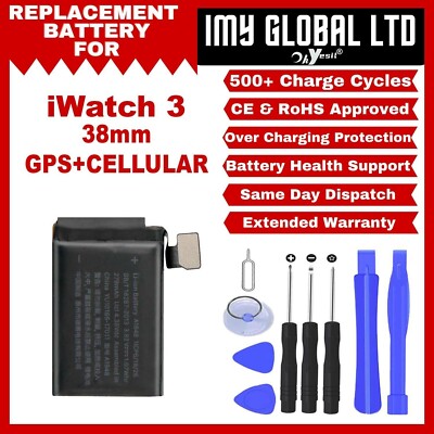 Premium Replacement Battery for Apple Watch Series 38mm GPS