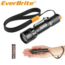 EverBrite 80 Lumen Mini LED Flashlight Zoomable Adjustable Focus 3 Lighting Mode