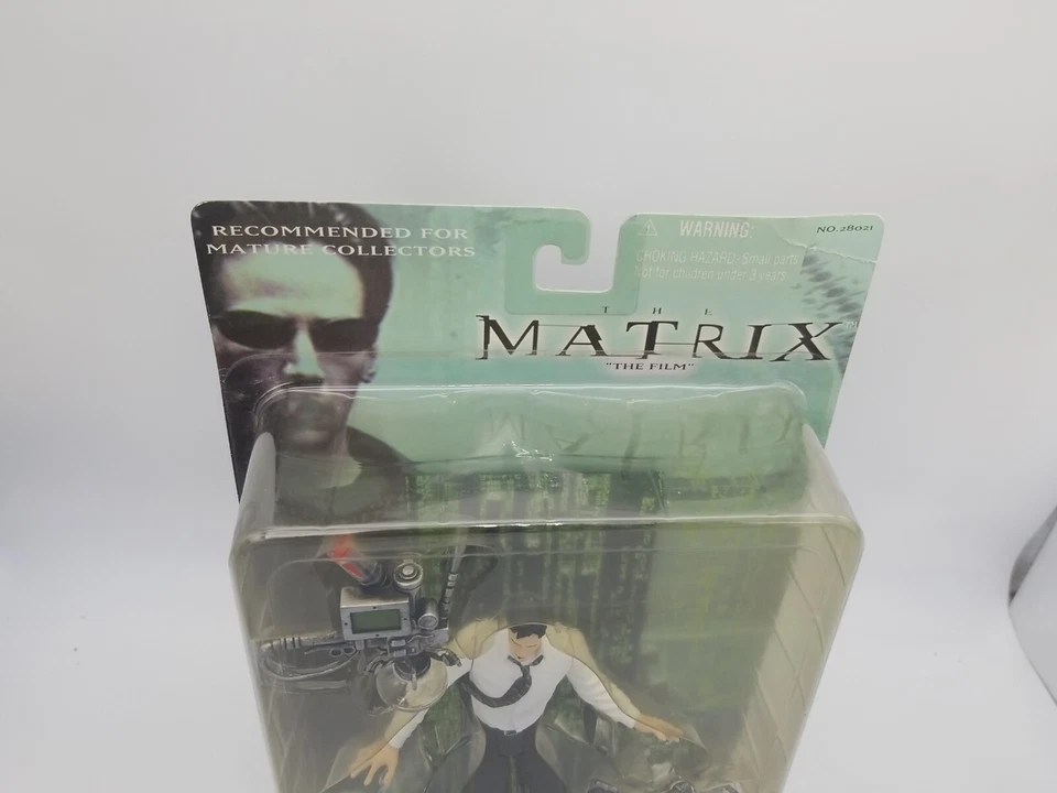 Figura de acción The Matrix Mr Anderson de la década de 2000 nueva sellada en caja Neo FASTSHIP Foto 2 de 4