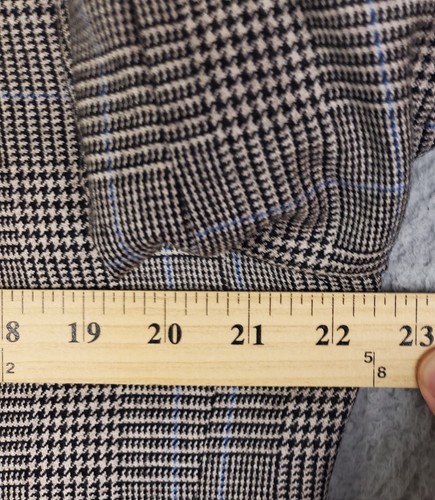 Brooks Brothers Madison Fit Saxxon Prince of Wales Glen Plaid Sport Coat 42 Long - Picture 14 of 23