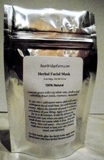 Herbal Facial Mask for Normal, Dry and Sensitive Ski, Natural, 8 applications