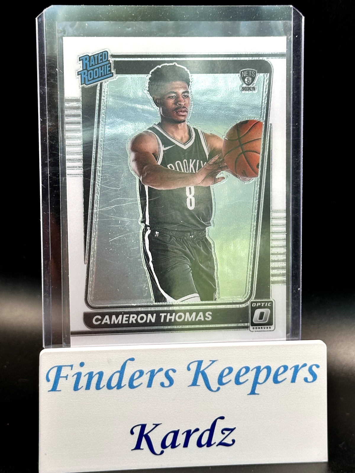 2021-22 CAMERON THOMAS DONRUSS OPTIC BASKETBALL RATED ROOKIE BASE #153 NETS