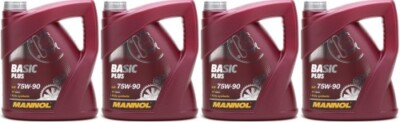 MANNOL Basic Plus 75W-90 API GL 4+ 4x 4l = 16 Liter