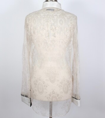 If Six Was Nine Maniac Corp Japan shirt blouse 3 ivory lace tuxedo
