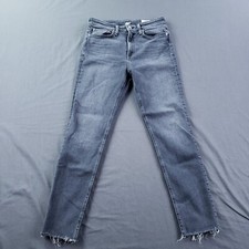 Rag & Bone Jeans Womens 27 Gray Nina High Ris...